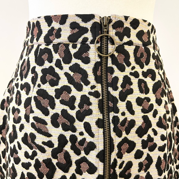 MAEVE, Anthropologie Leopard Stretch Knit Pencil Skirt - size Small - Picture 5 of 6